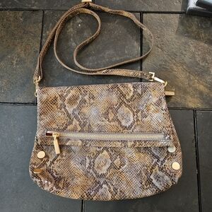 Hammitt VIP Crossbody Snake/brushed gold Handbag